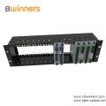 Splitter PLC in fibra con 1U 19 Rack Mount